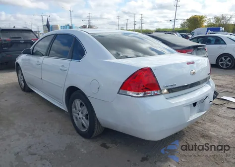 2011 Chevrolet Impala Ls from USA, damaged, VIN 2G1WF5EK7B1267524
